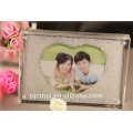 love crystal photo frame for couple or gifts ,home decoration